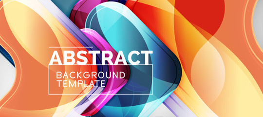 Techno lines, hi-tech futuristic abstract background template with arrow shapes