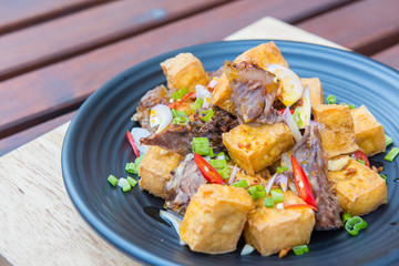 Beef Tofu- Tokwa't baka