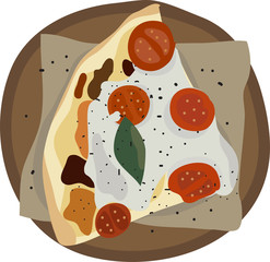my homemade pizza