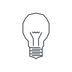 Vector Light Bulb Illustration