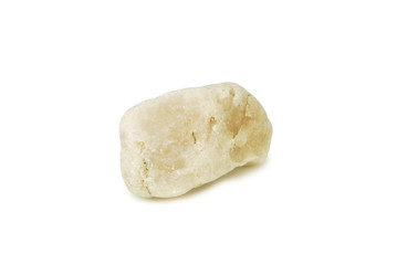 Garden decoration stone.Stone stream.With Clipping Path.