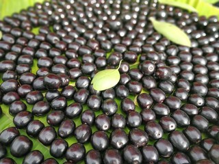 Closeup of Jamun Berry