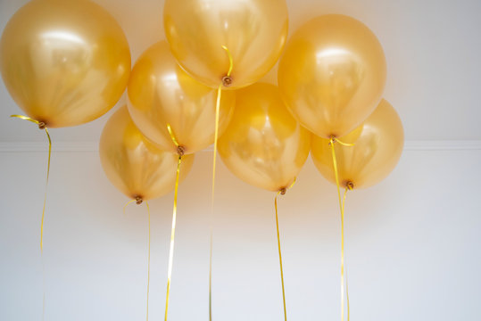 Bunch Of Yellow Balloons