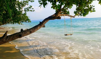 Tropical Beach at the Andaman Islands