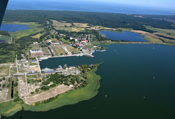 Insel Usedom, Peenemünde mit Hafen