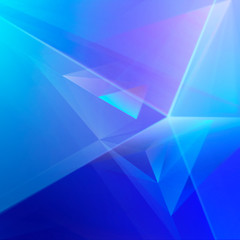 Obraz premium Abstract Geometric Blue - Purple Background