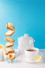 Fresh delicious breakfast