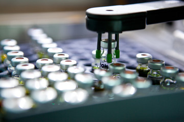 Olive extractions in a laboratory
