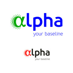 Alpha - Logotype pour entreprise