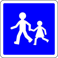 Kids play allowed sign