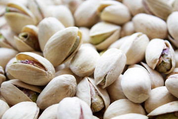 closeup pistachios texture