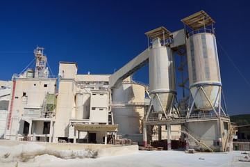 Huge quarry zone in Northern Israel.  