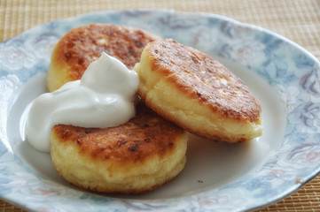 Obraz na płótnie Canvas pancakes for Breakfast