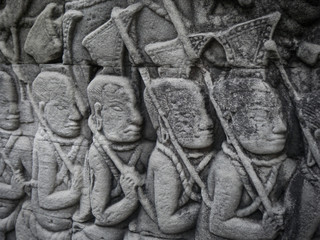 Cambodian Wall Mural
