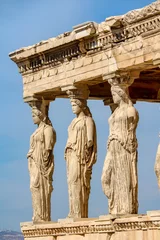 Gardinen Die Veranda der Karyatiden, Erechtheion, Akropolis in Athen, Griechenland © MiriamGimbel