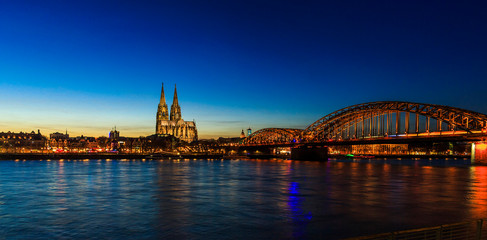 Fototapeta na wymiar Köln Panorama