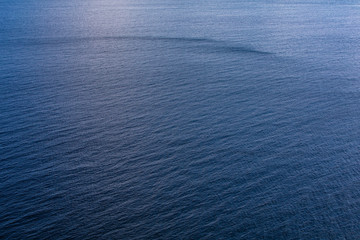 Open blue water landscape