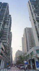 Fototapeta na wymiar skyscrapers in Macao
