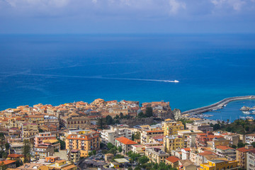 aerial view of monaco