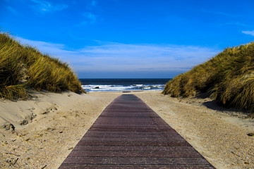 Weg zum Strand Norderney