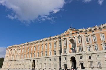 Obraz premium Main external facade of the Royal Palace of Caserta. Italy