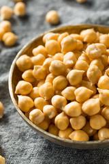 Raw Organic Garbanzo Bean Chickpeas