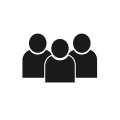 User icon vector. People symbol