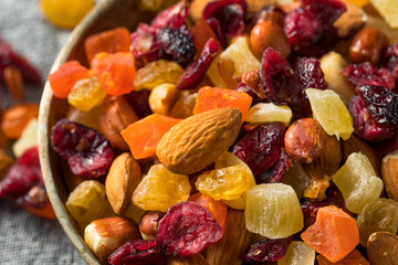 Healthy Dried Fruit and Nut Mix