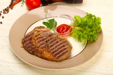 Rib eye steak