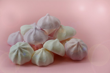 Baiser Zuckerblumen