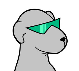 cool face illustration