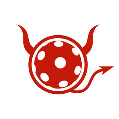 Pickleball symbol design