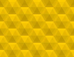 Seamless Pattern, Yellow Geometric, Vector Graphics