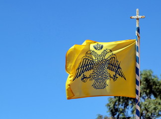 flag of the Greek Orthodox Church.