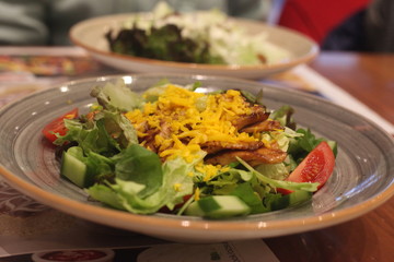 fresh vegetable salad