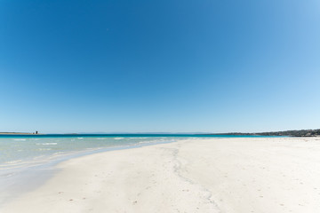 Fototapeta na wymiar landscape of empty tropical beach