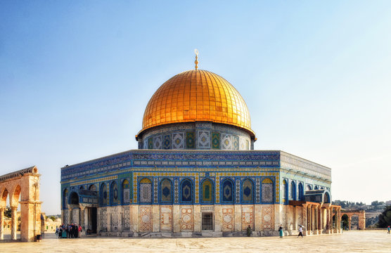 Dome of the Rock, Qubbat Al-Sakhrah, Jerusalem, Israel