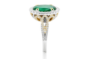 ring diamonds  jewelry with  and gemstone emerald ruby and Sapphire