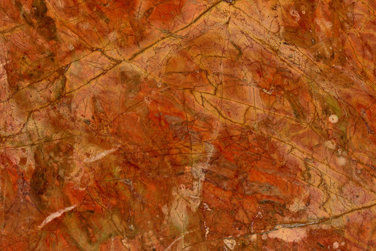 Real natural " Rosso Damasco "  texture pattern.