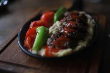 meatballs and meat dish