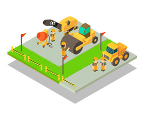 Accomplishment concept banner. Isometric banner of accomplishment vector concept for web, giftcard and postcard