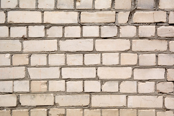 old brick white  wall style texture background