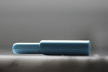 Plastic USB stick from side