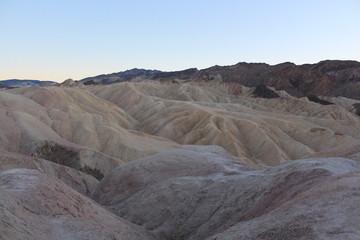 hiking in the desert