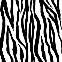 Seamless pattern with animal skin texture. Black and white. Vector background.Great for print, fabrics, textile, wrapping paper, wallpaper, invitation cards.