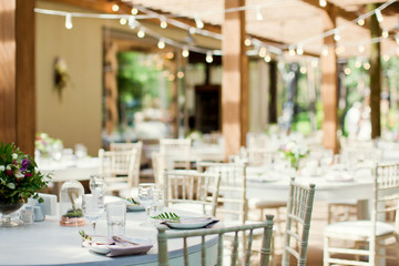 table setting,and flower compositions