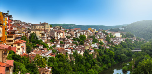 Fototapeta premium Beautiful view of the old town