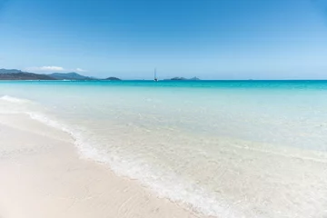 Foto op Plexiglas Whitehaven Beach, Whitsundays Eiland, Australië Whitehaven Beach, Hamilton Island, Australia