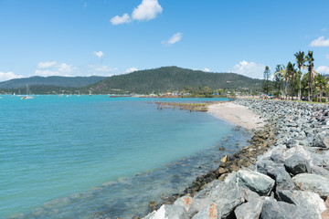 Airlie Bay at Airlie Beach, Australia