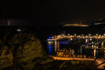 Gewitterstimmung über Marina von Tropea